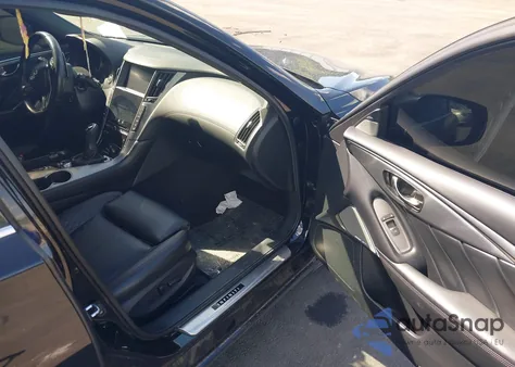 2018 Infiniti Q50 3.0T Red Sport 400 from USA, damaged, VIN JN1FV7APXJM461106